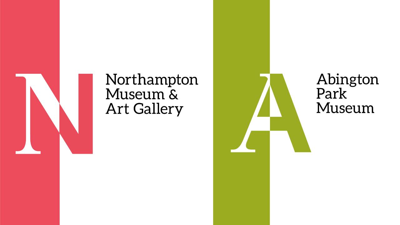 The Northampton Museum, Art Gallery and Abington Park Museum logos
